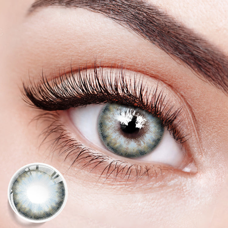 Lentes de contacto de color azul Apricity